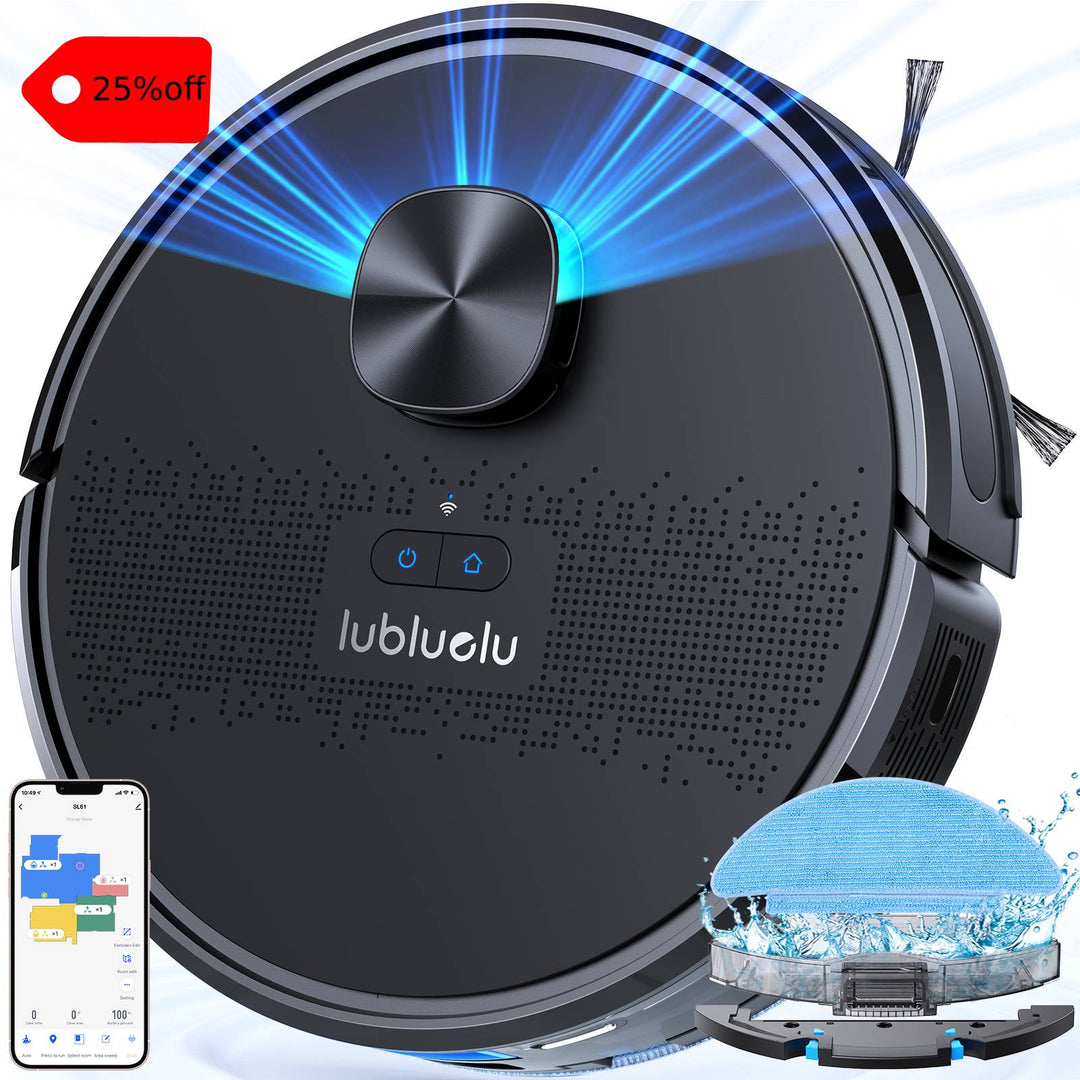 Lubluelu SL61 - LDS9.0 Lidar Robot de navigare Aspirator