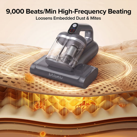 lubluelu CM210 Cordless Anti-Mite Mattress Vacuum Cleaner