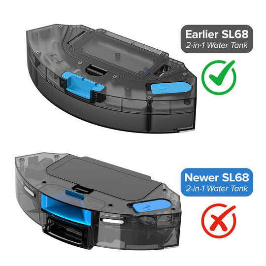 Filtre HEPA 2 en 1 pour réservoir d'eau lubluelu SL68/B40 (x2) 