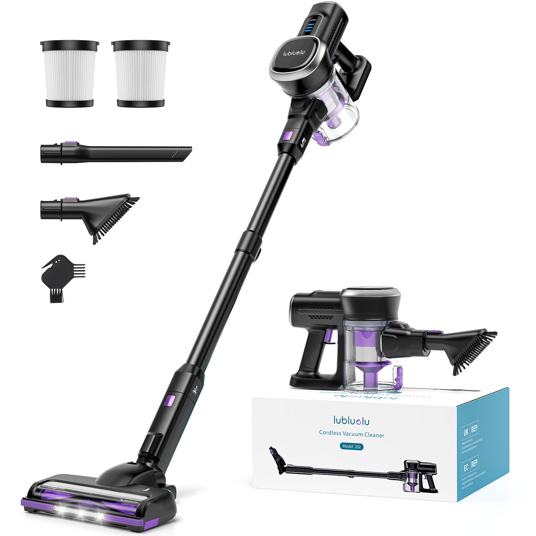 Lubluelu 202 - Aspirator de aspirare auto-standal cu puternică 25KPa