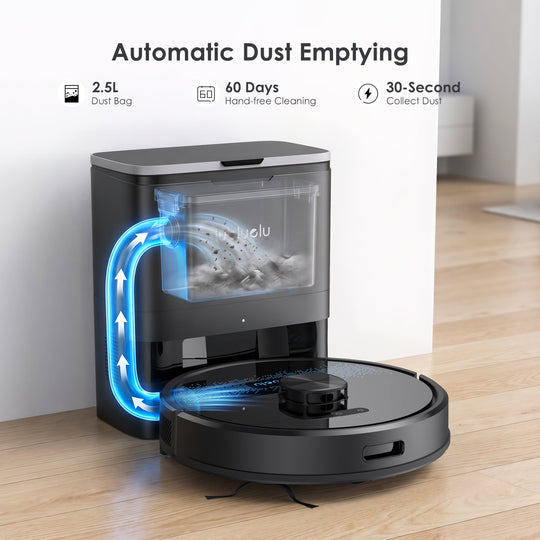 lubluelu SL60 Max+ Robot Vacuum with 2.5L Automatyczna stacja ssąca