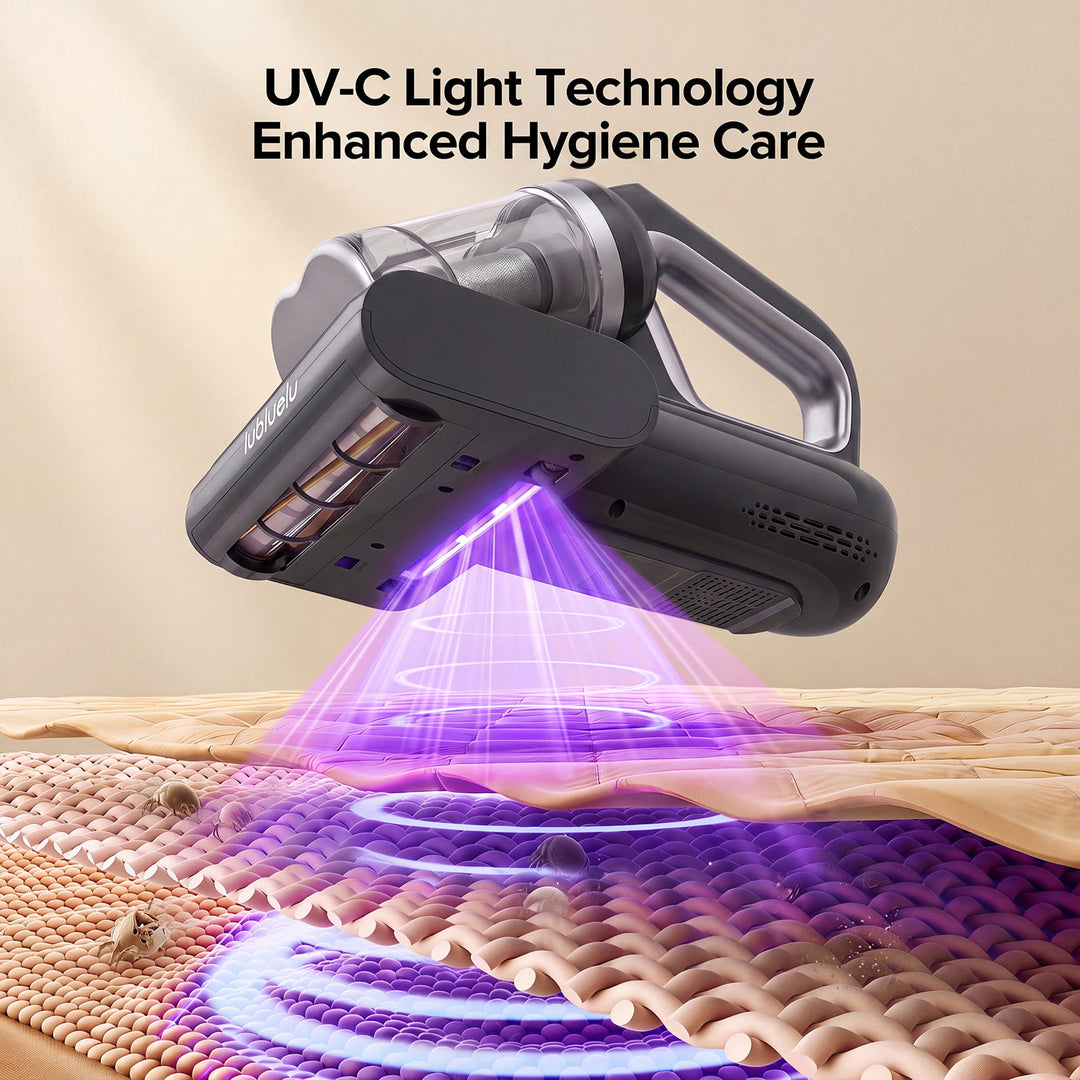 lubluelu CM210 Cordless Anti-Mite Mattress Vacuum Cleaner