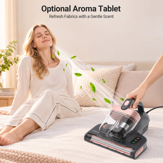 Aspirador de colchão UV antiácaros lubluelu CM209