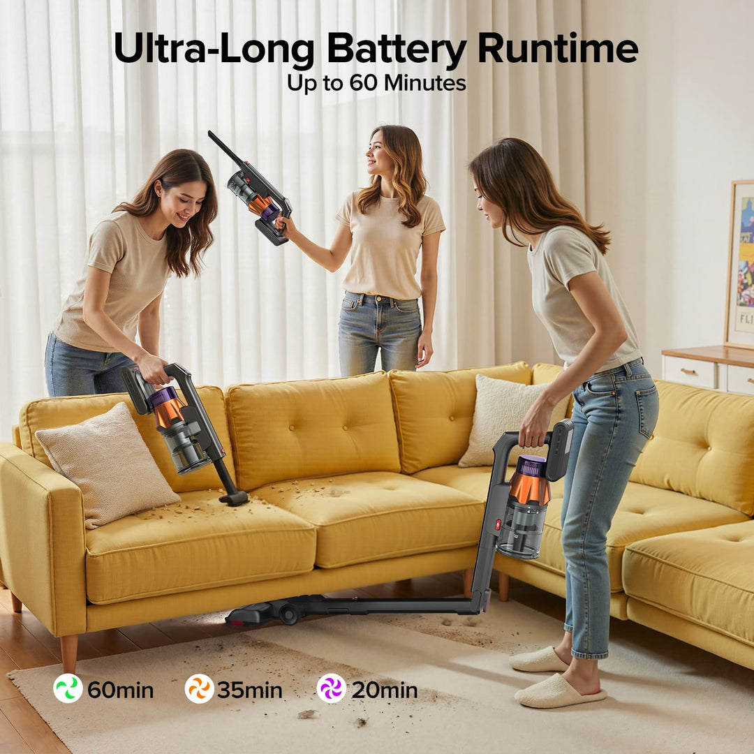 lubluelu G30 - 90° Foldable Cordless Stick Vacuum