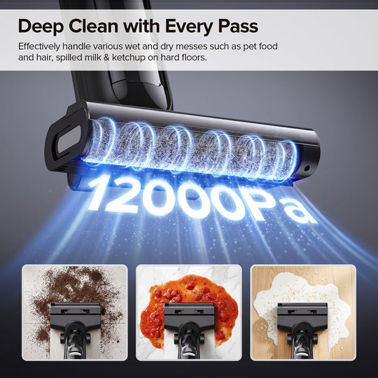 lubluelu T6 Wet Dry Vacuum with Hassle-Free Floor Care