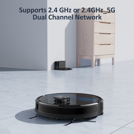 lubluelu SL60D 4000Pa LIDAR Navigation Robotic Vacuum